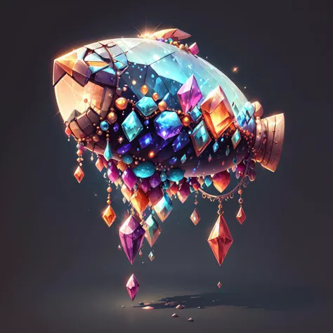 <lora:GemstoneAI-000012:.8> GemstoneAI dirigible , concept art