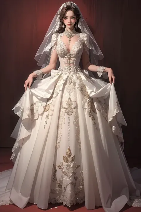 wedding dress set