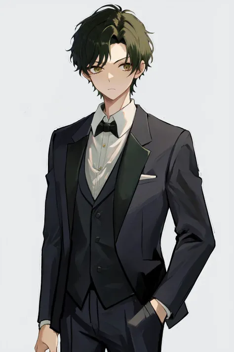 masterpiece, best quality, highres,
1boy solo damian, formal suit, simple background
<lora:damian_anya_d32:1>