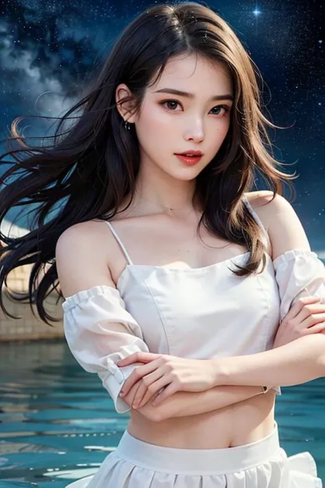 (iu1),(masterpiece:1.3), (best quality:1.2), (intricate detailed:1.2), (hyperrealistic:1.2), professional photography, ultra-detailed, highly detailed CG illustration, realistic8K UHD, high definition, absurd res, high-quality texture, detailed texture, pe...