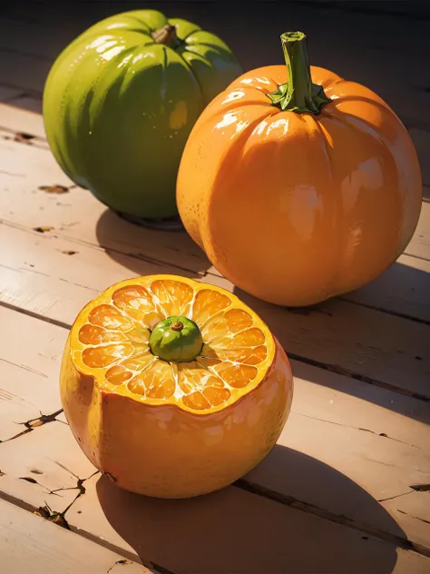 Dull Ugli Fruit (fruit), Movie still, flat lighting