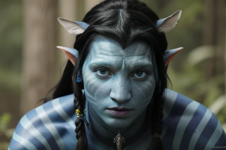 portrait , masterpiece, photo RAW, of Avatar (2009)