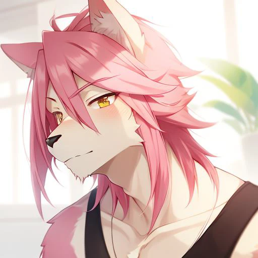 masterpiece <lora:Kouya v2:1> kouya with pink hair