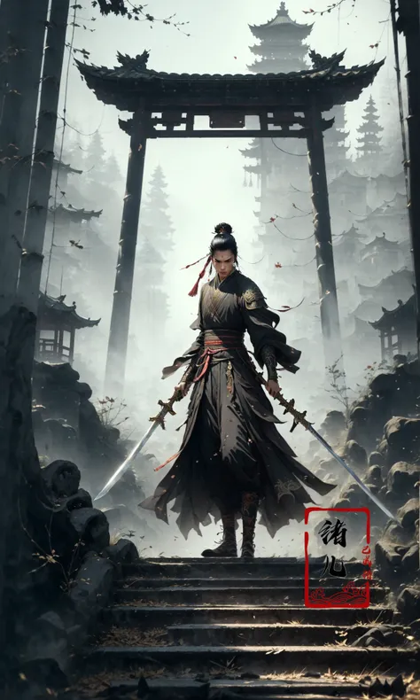 (dramatic, gritty, intense:1.4),masterpiece, best quality, 8k, insane details, intricate details, hyperdetailed, hyper quality, high detail, ultra detailed, Masterpiece,
1girl,solo, hanfu,dress,red ribbon,jewelry,wind,long sleeves,long hair, hair ornament,...