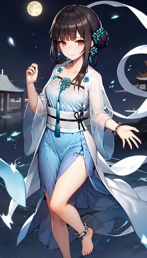 Yat Sen (Warship Girls R)  逸仙-碧水明纱(战舰少女R)