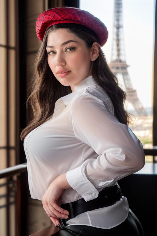 DEN_alyx_starrMK2,
(in Paris wearing a (shirt:1.3) and (beret:1.2), france, (French:1.2), Paris, Eifel tower, scenic:1.2),
bokeh, f1.4, 40mm, photorealistic, raw, 8k, textured skin, skin pores, intricate details  <lora:epi_noiseoffset2:1>, epiCRealism <lor...