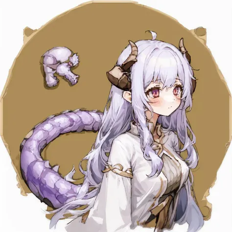 (1girl:1.5), solo, dragonian_head, dragonian_body, dragonian_hairstyle, dragonian_horns, dragonian_tail, <lora:dragonian_v2.3-000002:1>