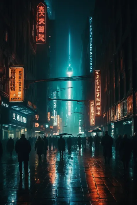 ((stunning night city photo, night time, film grain, blade runner edgy cyberpunk style, dark lighting, dramatic hard shadows)), explosive, material contrast, hyper-detailed, 8k, hyper detailed elegant, ((realistic, photorealistic, hyperreality, dslr qualit...