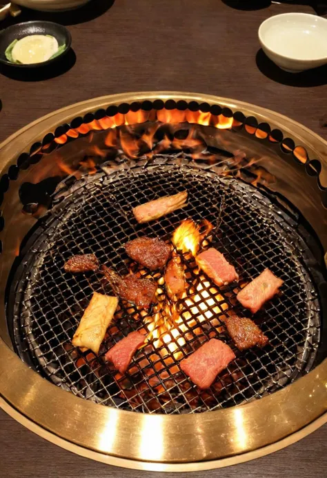 無煙ロースター内蔵テーブル / smokeless roaster SDXL