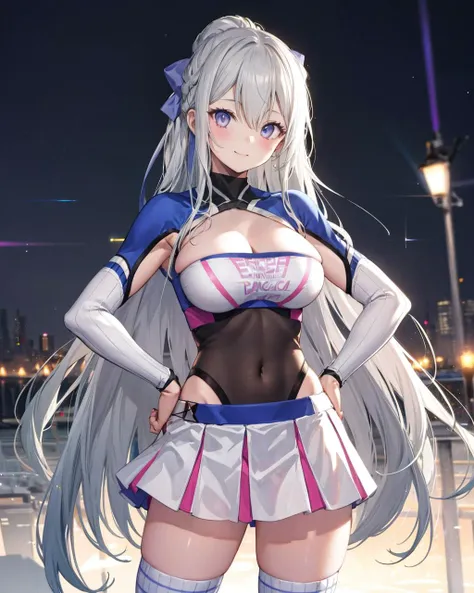 Casablanca (Azur Lane) "Cheer Squad on Break" Cheerleader Outfit 卡萨布兰卡 啦啦队的休息时间