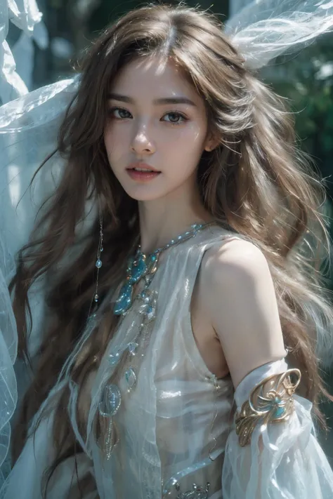 (Best quality, 8k, Masterpiece, UHD:1.2),Photo of Pretty elf, <lora:lowra_v10:0.4>,(Detailed long hair),(hair blowing in the wind),ultra detailed brown eyes,ultra detailed human face,ultradetailed teeth, detailed face,nsfw,dress,dynamic pose,garden <lora:e...