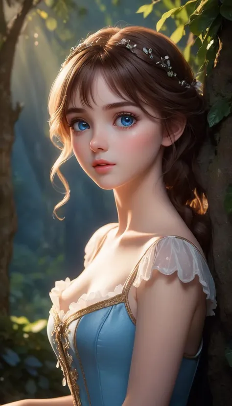 extraordinary environment on fairy tales another  world,   (((( full body)))),  (((ultra realist still))), realist  side lighting,  ,  8K  high definition,  (ultra realist detailed beautiful eyes:1.8), (((8K ultra realist detailed skin))) (ultra realist sm...