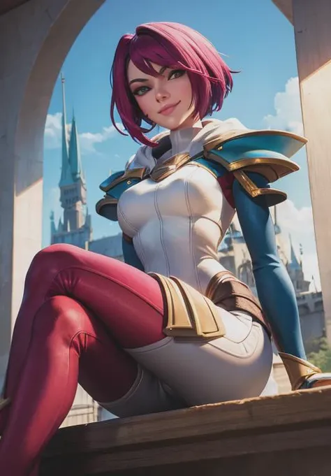 <lora:fiora:0.8>, fiora, smirk, sitting,, (magical, magnificent, masterpiece:1.3)