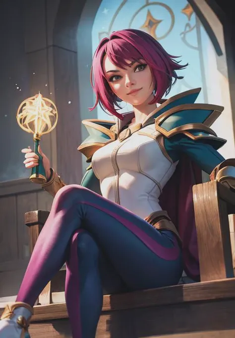 <lora:fiora:0.8>, fiora, smirk, sitting,, (magical, magnificent, masterpiece:1.3)