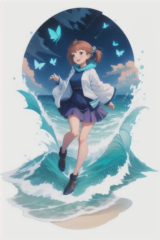 [(white background:1.5),::5]
1girl, mid shot, full body, ocean, sea waves, water splashes, sky, light particles, butterflies, night, starry sky <lora:GachaSplash4:1>