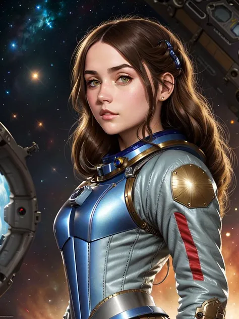 (highly detailed:1.2),(best quality:1.2),8k,sharp focus,(subsurface scattering:1.1),(nsfw:1.1), (award winning photograph:1.2),1girl
(beautiful girl in detailed skintight spacesuit with deep space helmet:1.3), (floating in space detailed exterior of spaces...