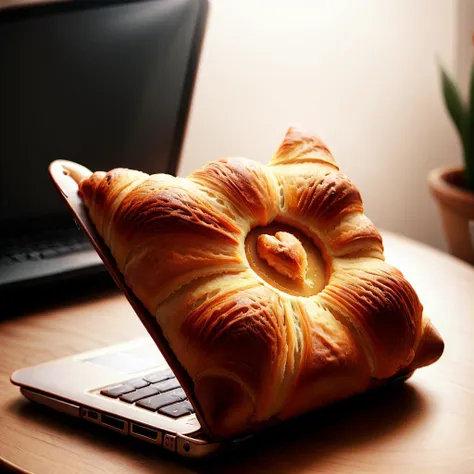 CroissantStyle Laptop <lora:CroissantStyle:0.6>