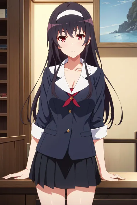 Utaha Kasumigaoka / 霞 カスミ ヶ丘 ガオカ 詩 ウタ 羽 ハ ( Saekano : How to Raise a Boring Girlfriend / Saenai Heroine no Sodatekata / 冴えない彼女〈ヒロイン〉の育てかた ) Anime Design