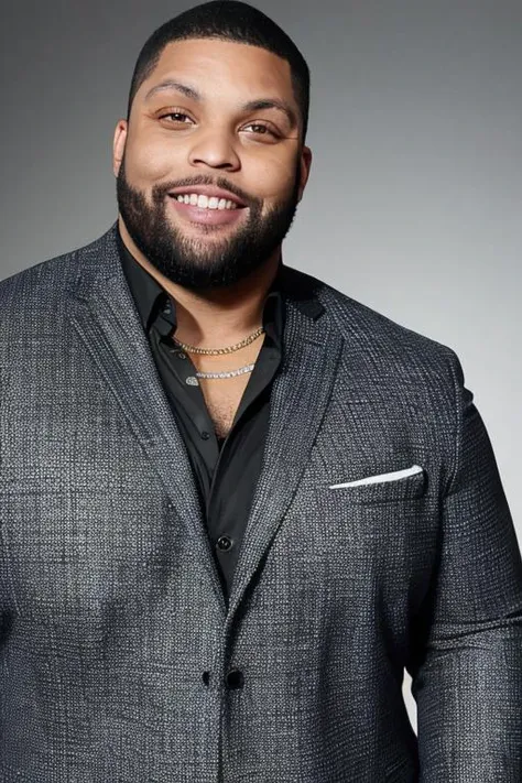 a man in a suit smiling and posing for a picture