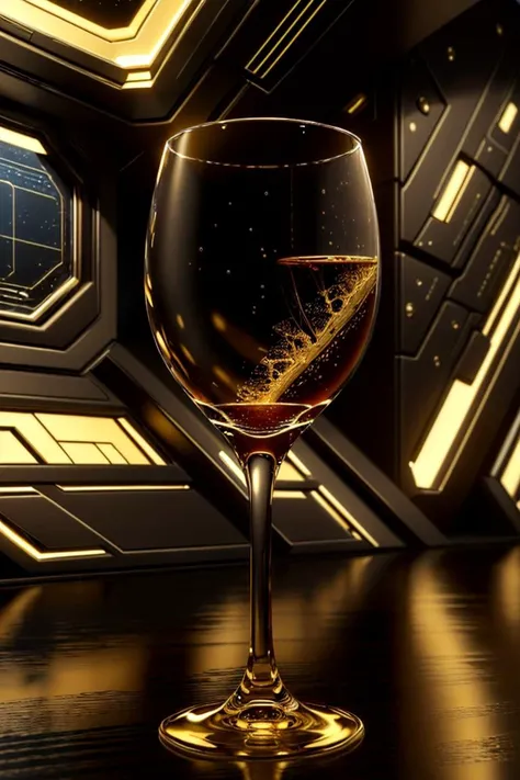 <lora:LuxTech-20:0.8>, luxtech, scifi, luxurious, wine glass