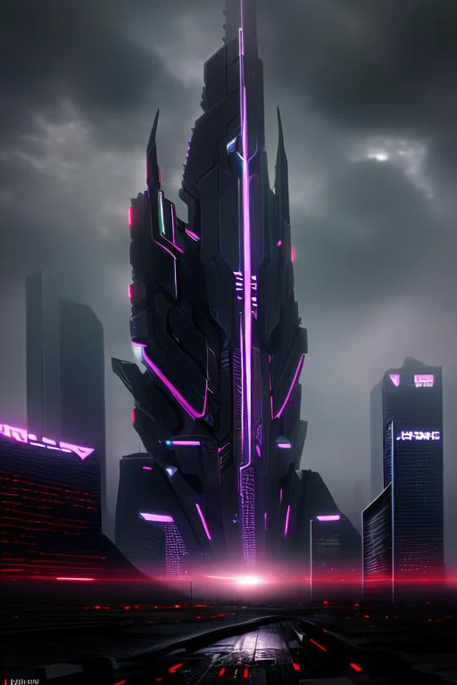 ((masterpiece)), (((best quality))), ((ultra-detailed)),  (Amazing:1.1), beautiful, nature, beautiful attractive human, cyberpunk, atmosphere polluted, skyline, dark