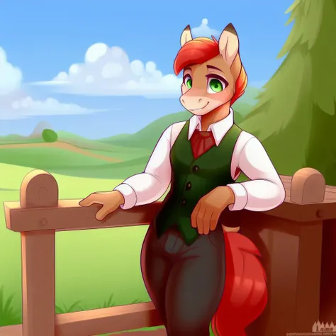 Furry art style by Loimu/Loimu deer character