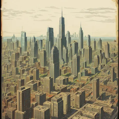 <lora:Pulp_Cover_Art_SD1.5:1> pulp cover art, city skyline