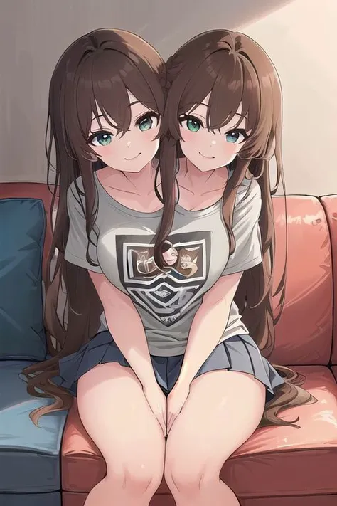 Anime Conjoined Twins Female