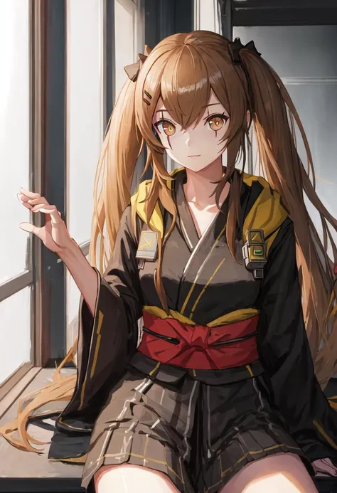 best quality, masterpiece, highres, solo, {ump9_girlsfrontline:0.90}, {yukata:1.30}, {kimono:1.15}