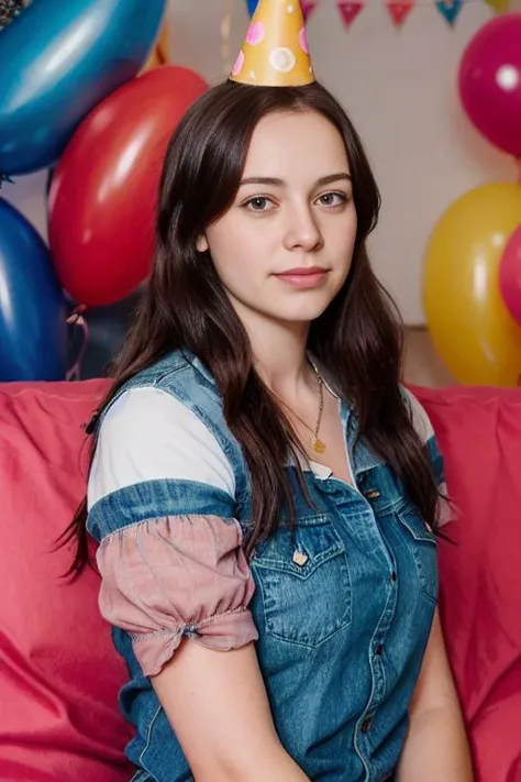 (Lina Hermenegild) young adult, birthday party, casual picture