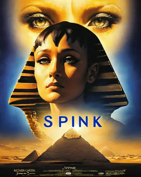 cinexart title: "Sphinx" movie poster <lora:cinexart:1>