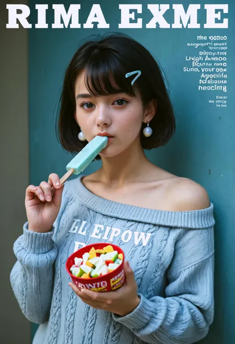 a close up of a person holding a bowl of food