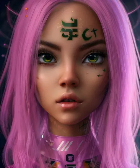 (Digital Artwork:1.3) of (Ultrarealistic:1.3) a digital painting of a woman wearing a helmet, afrofuturism anime, trending on artstration, the mekanik doll, giesha demon, close-up portrait of cyborg, crazy hacker girl, 2 0 5 0 s, cute cyber gods, propganda...