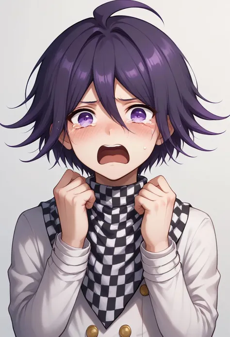 score_9, score_8_up, source_anime, highly detailed, 1boy, solo, skinny, cute, short,
kokichi, male focus, 1boy, solo, checkered ...