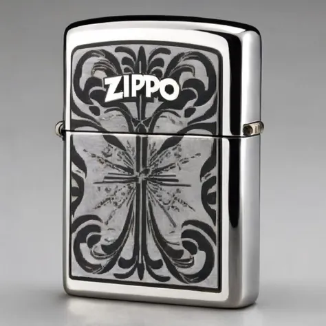 product photography , a zippo, inspired by james camerons movies<lora:zippo:1.0>