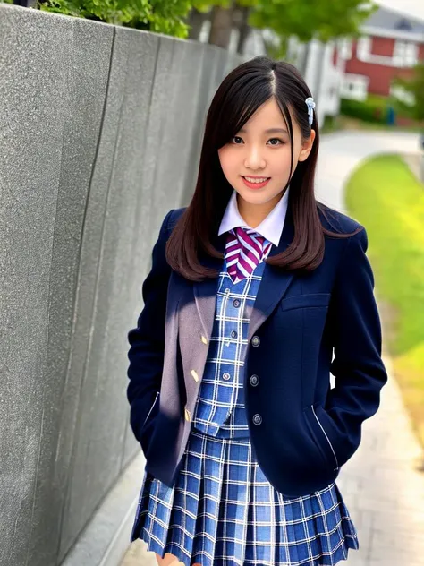 8k,masterpiece,1girl,realistic,finely detail,school uniform,