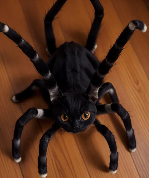 a cute spider cat