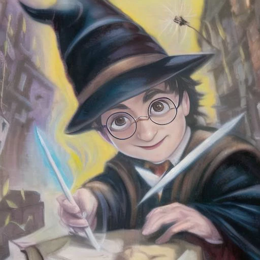 'Harry Potter' artwork style by Mary GrandPre