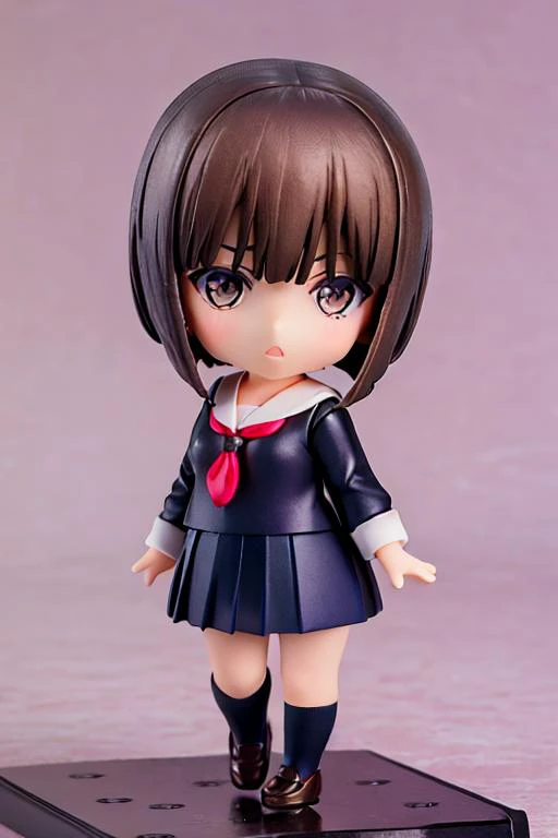 <lora:0013Aikuno:1>,ikuno,brown hair,black eyes,solo,<lora:nendoroid:1>,nendoroid,chibi,school_uniform,expressionless,