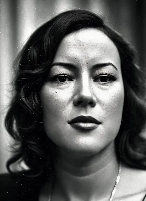 A 1930s professional photograph of sks woman, ((detailed face)), (High Detail), Sharp, 8k, ((bokeh)), <lora:locon_jennifertilly_v1_from_v1_64_32:1.4>