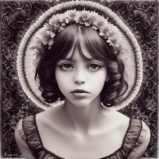 A radiant creation by irina ionesco portraying a young ladylooking like elearob1