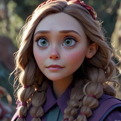 Pixar character of Elizabeth Olsen, <lora:multiceleb_ana_nat_em_eli_xl2_standard_merger_12_50_03_07:0.8>, Elizabeth Olsen