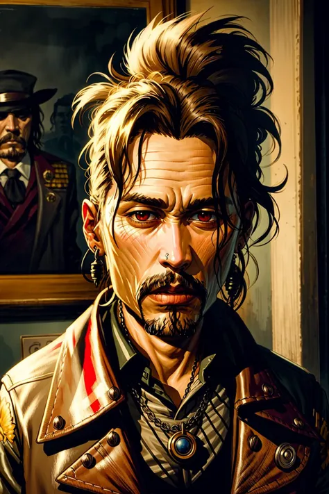 cinematic portrait of johnny depp <lora:EricPowell2023:1>