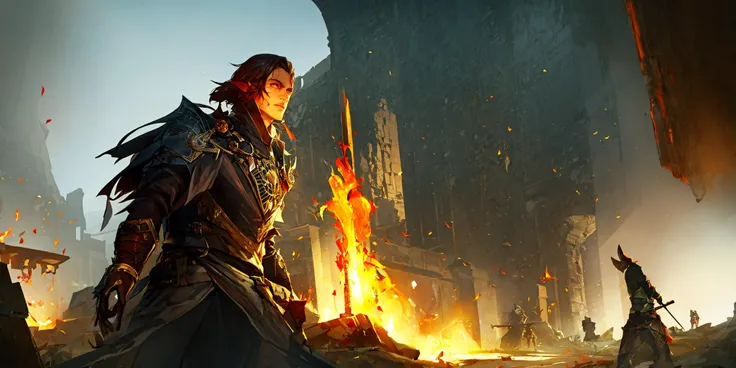 Style of Guild Wars 2‘s Loading Screen