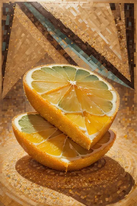 <lora:baltik-cubism-style-darquelilly-v1:1> baltikcubismstyle, lemon slices