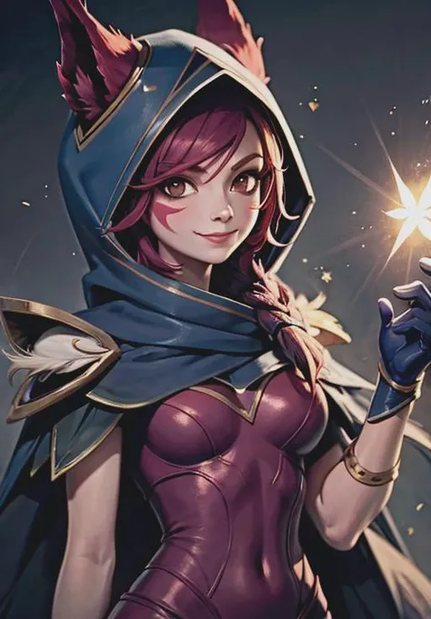 <lora:xayah:0.8>, xayah, smirk, seductive smile,, (magical, magnificent, masterpiece:1.3)