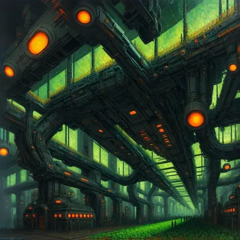 (anime:1.2), (dread:0.46), (cult of cthulhu:0.75), (futurism:1.25), (impressionist:1.25),(colorful:1.2), detailed, (majestic), mechanical, (sophisticated:1.2), (suggestive:1.1),(depressing:1.3), (cute:1.2), enticing, (irresistible:1.3), disturbing, fascina...