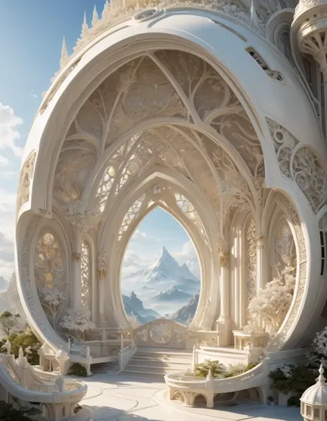 byCharles Schridde, (ivory , Terragen but extremely beautiful:1.4), (intricate details, masterpiece, best quality:1.4) ,
Futuristic style, sleek, modern, ultramodern, high tech, detailed, , looking at viewer
<lora:add-detail-xl:1> <lora:xl_more_art-full_v1...