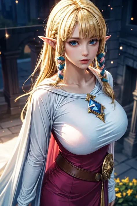 (ultra realistic,32k, masterpiece:1.2),(high detailed skin:1.1),( high quality:1.1),
<lora:zelda skyward sword-lora-nochekaiser:0.8>zelda skyward sword, blonde hair, (blue eyes:0.9), long hair, pointy ears, sidelocks, elf, bangs, blunt bangs, ribbons, hair...