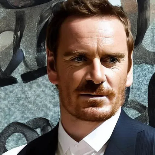 Michael_Fassbender, self portrait